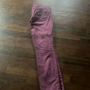 Express plum skinny jeans size 0